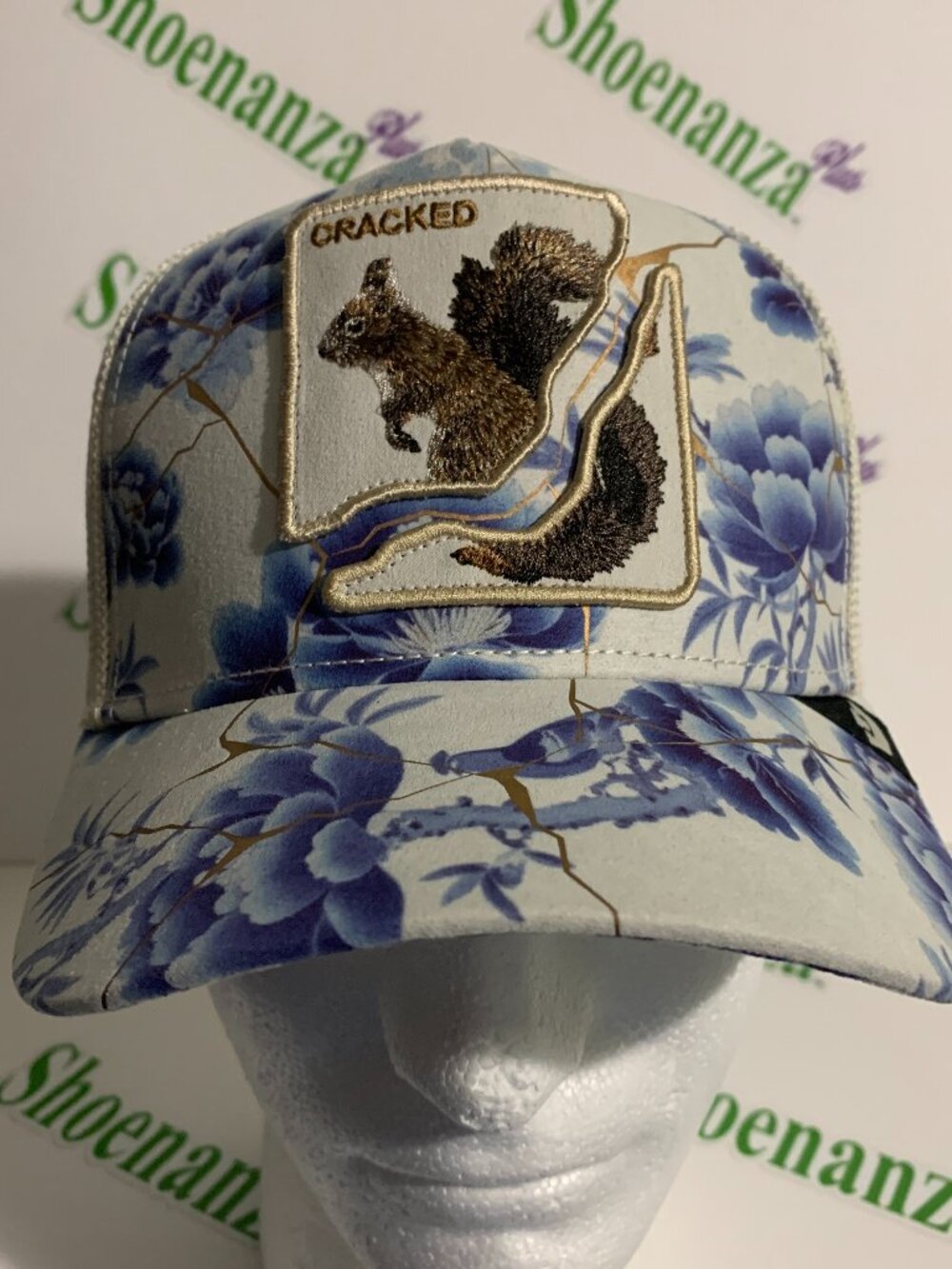 Goorin Bros Break The Mold Cracked Squirrel Kintsugi Collection Trucker Hat Cap